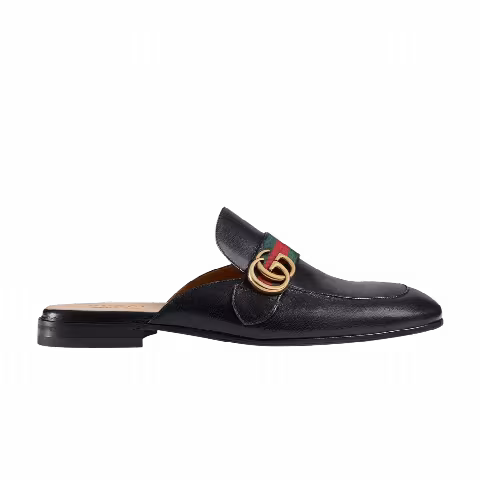 Gucci Princetown Slipper 'Double G - Black'