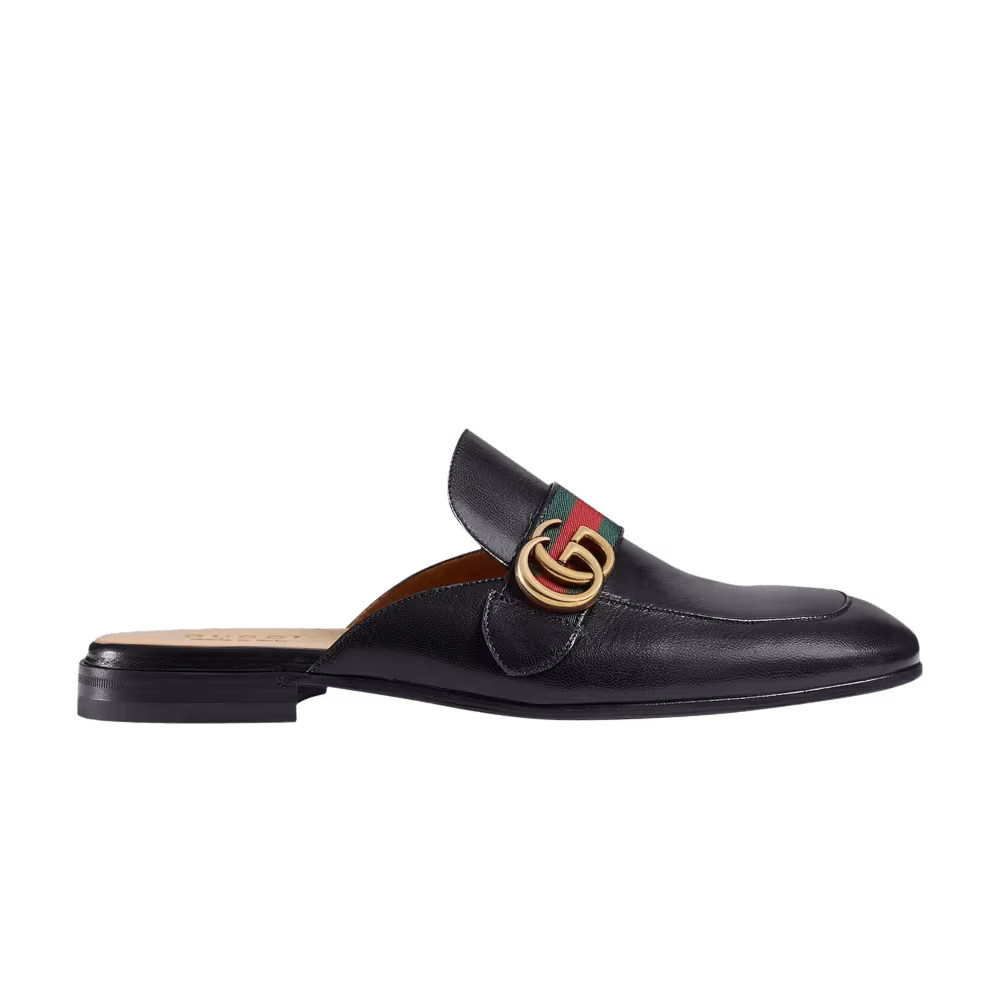 Gucci Princetown Slipper Double G - Black