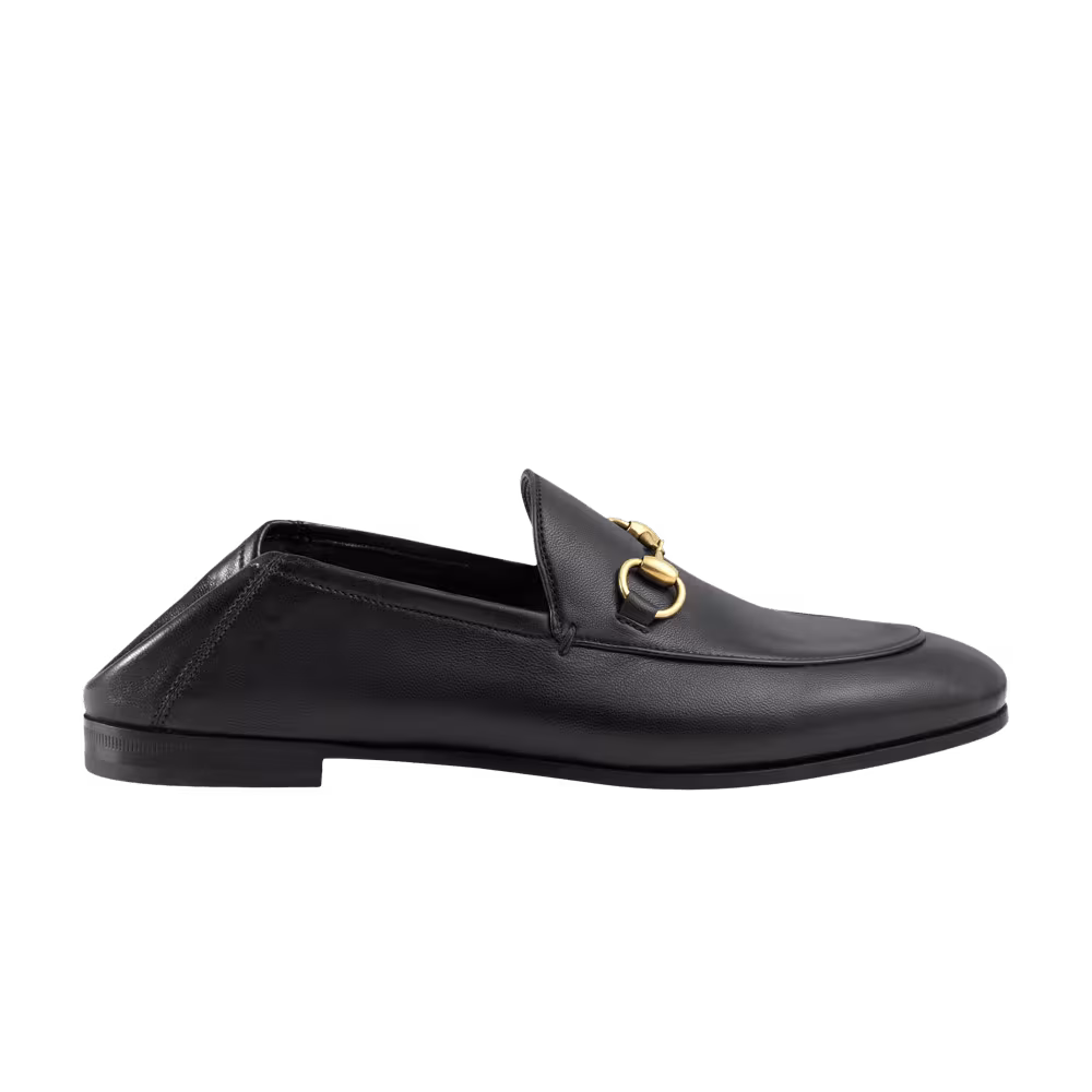 Gucci Women's Leather Horsebit Loafer Black