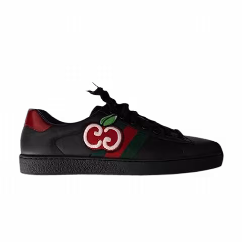 Gucci Ace 'GG Apple Patch - Black'