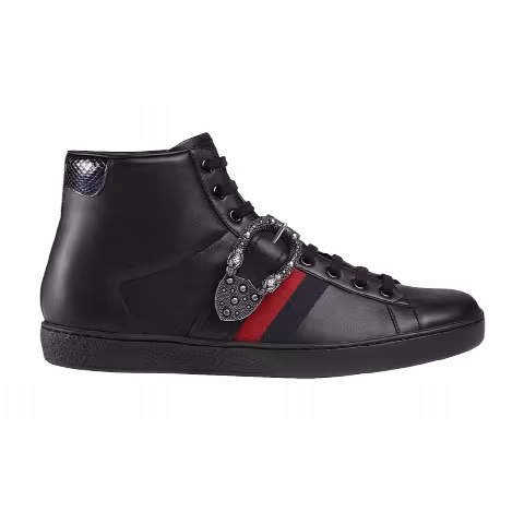 Gucci Ace High 'Dionysus Buckle - Black'