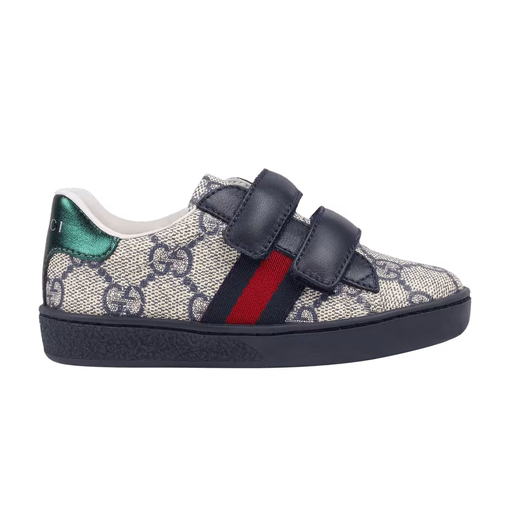 Gucci Ace GG Supreme Toddler Blue