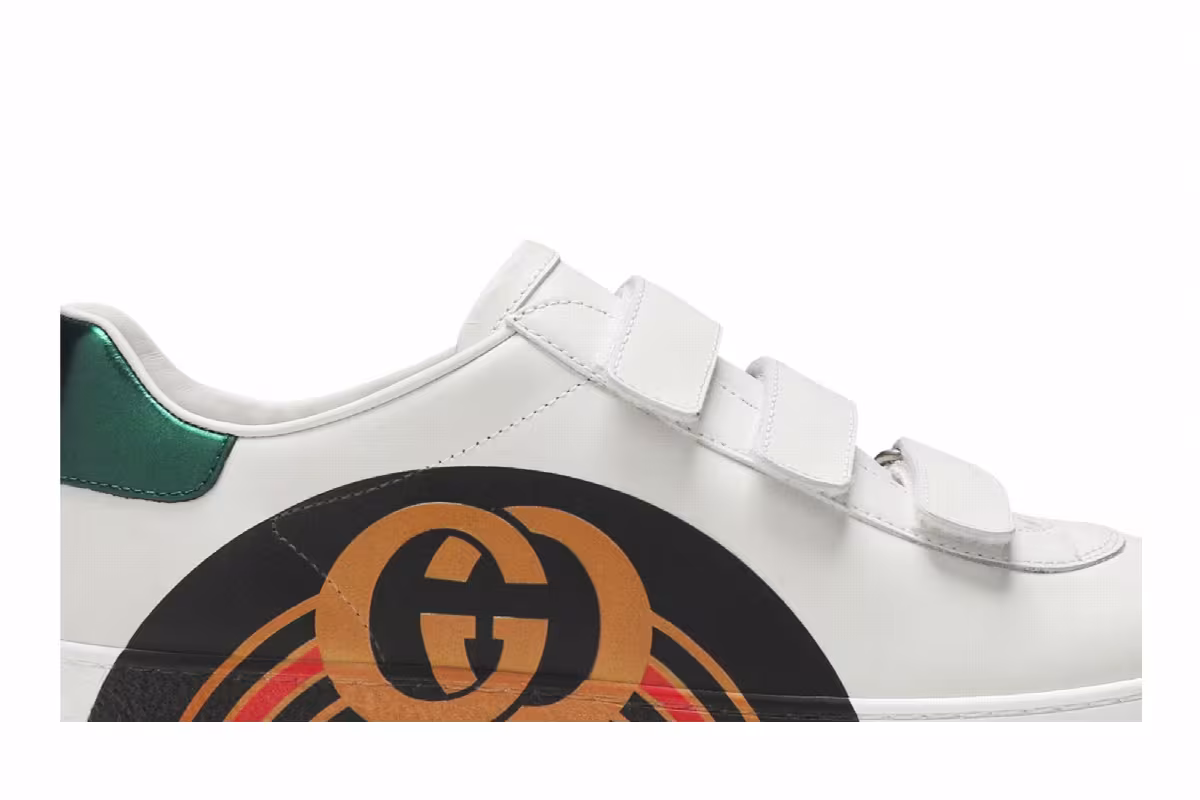 Gucci Women's Ace Velcro White, view 3