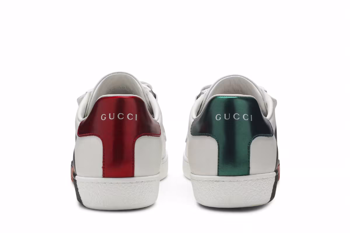 Gucci Women's Ace Velcro White, view 7