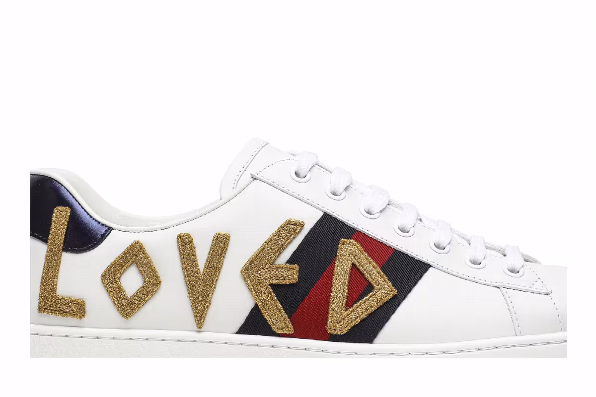 Gucci Women's Ace Crystal, view 3