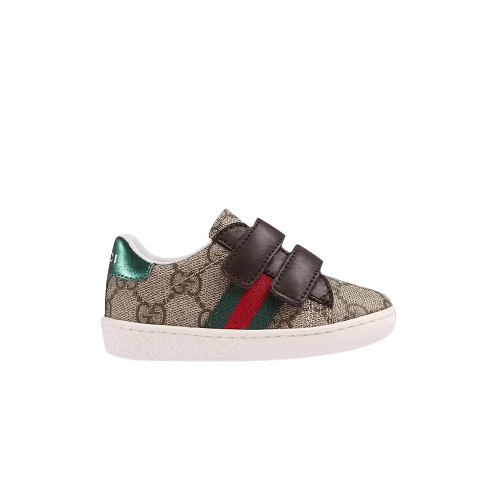 Gucci Ace GG Supreme Toddler Beige