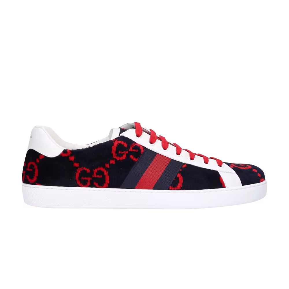 Gucci Ace GG Low Blue Red