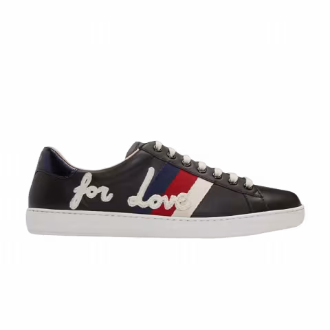 Gucci Wmns Ace 'Blind For Love - Black'