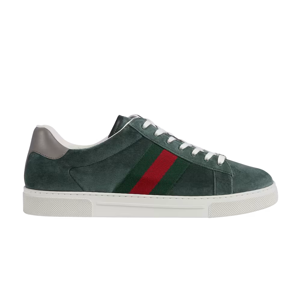 Gucci Ace Green Velvet