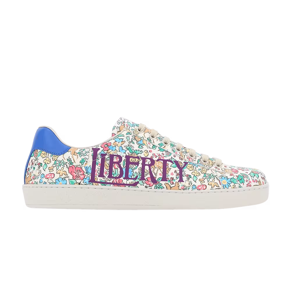 Liberty of London x Gucci Ace Floral - Blue