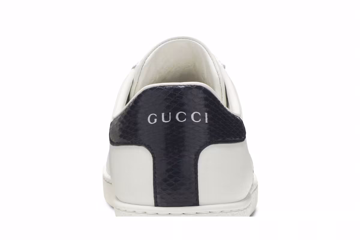 Gucci Women's Ace White Blue Red, view 8