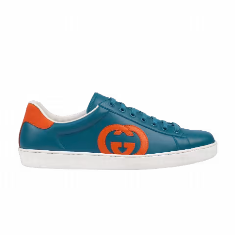 Gucci Ace 'Interlocking G - Blue Orange'
