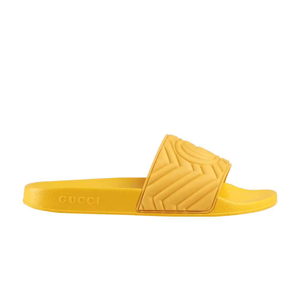 Gucci Quilted Slide Yellow