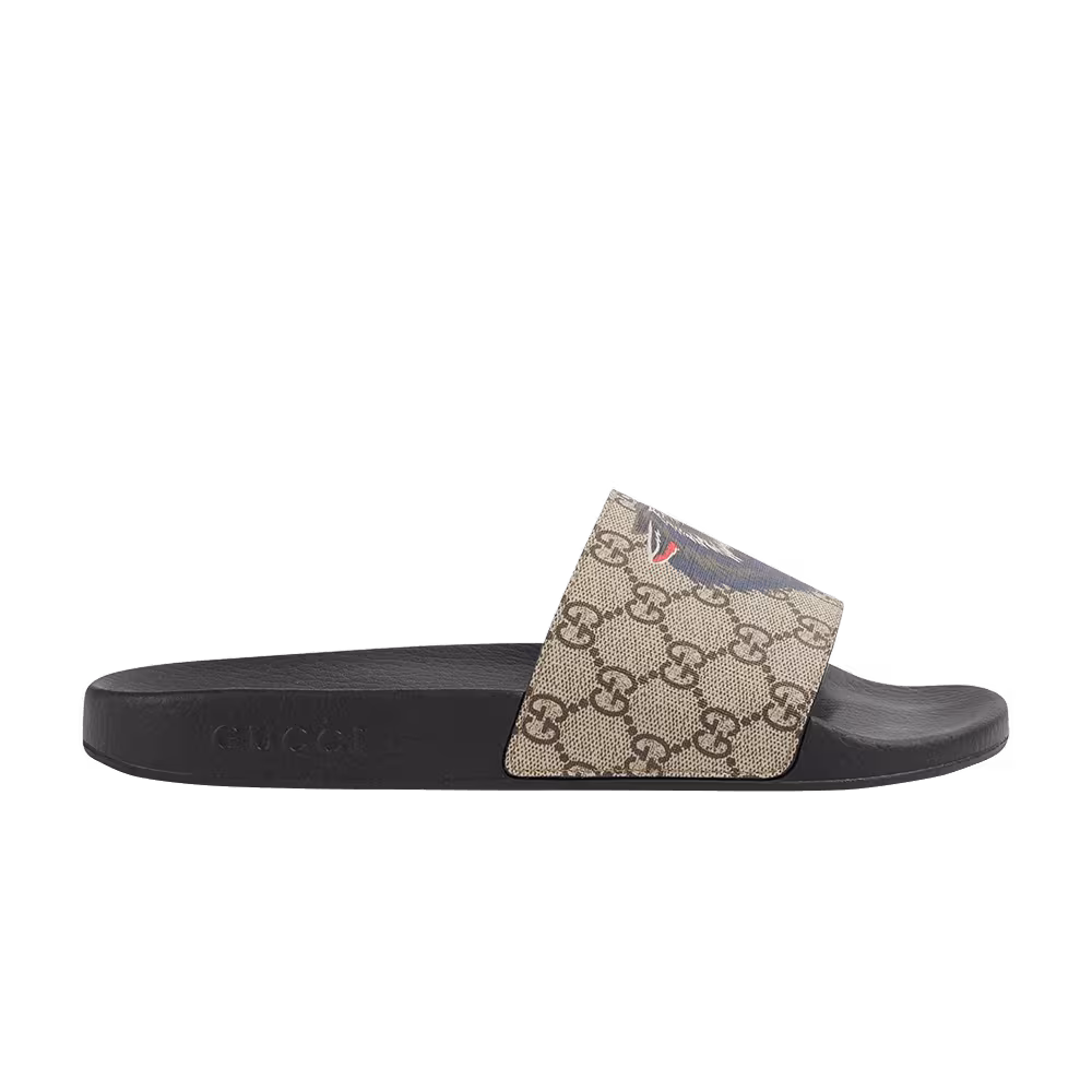 Gucci GG Supreme Slide Wolf