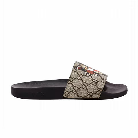 Gucci Wmns GG Supreme Slide 'Angry Cat'