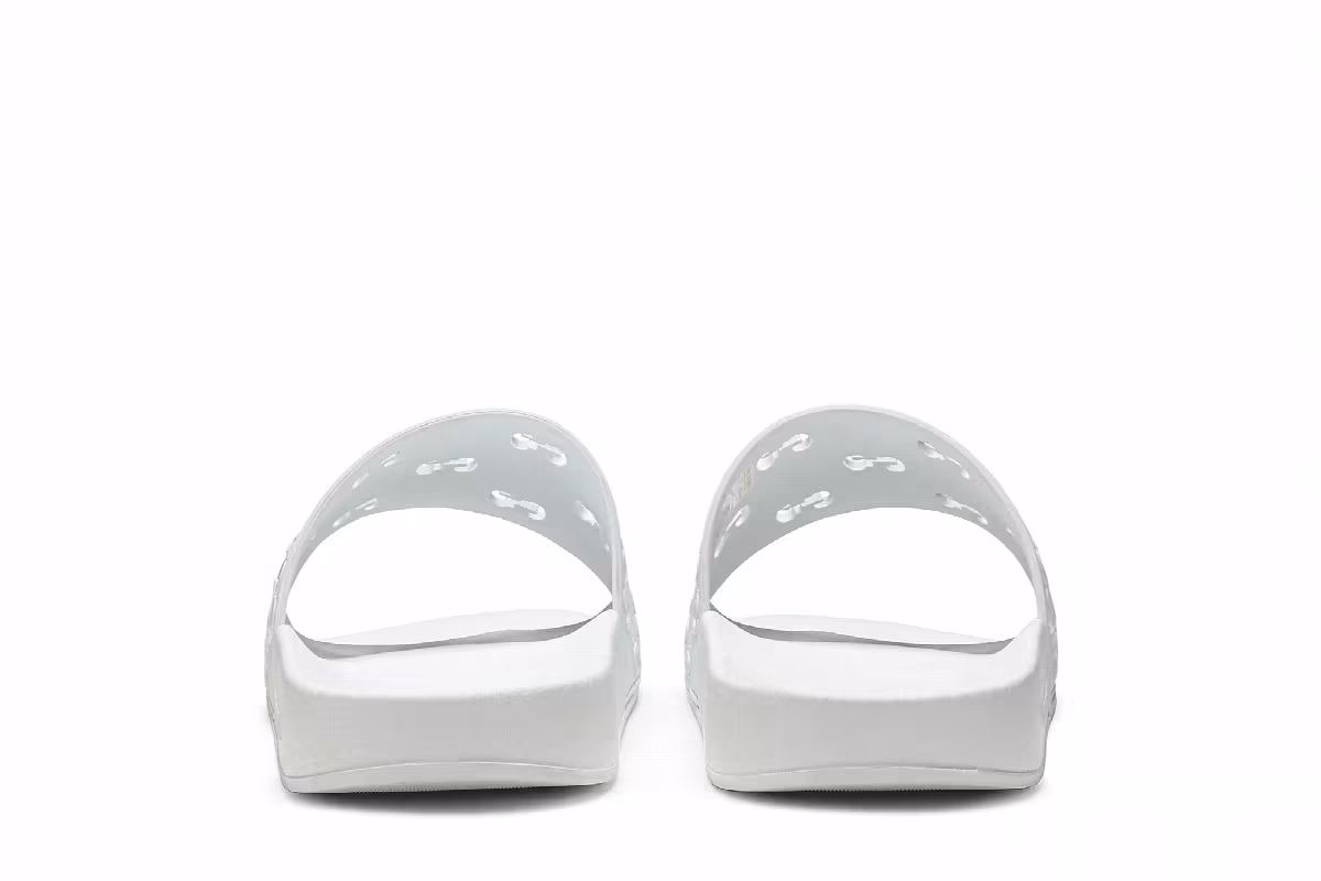 Gucci GG Rubber Slide Great White, view 7
