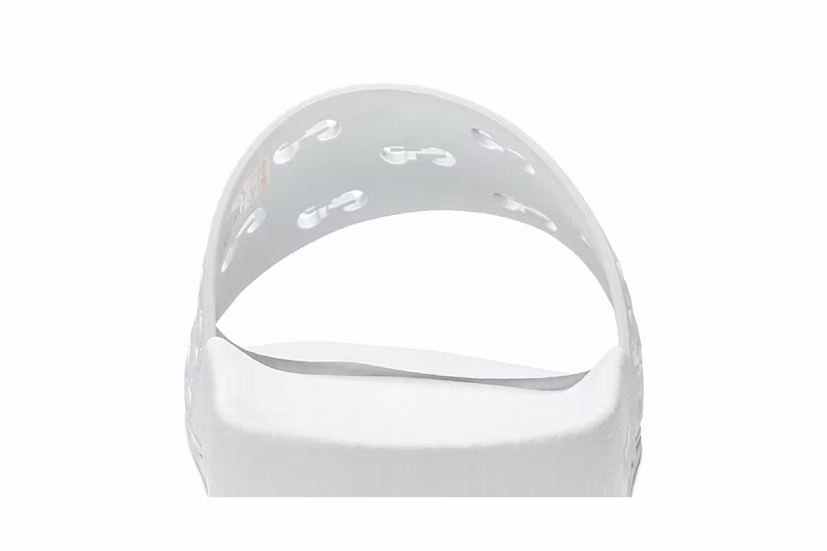Gucci GG Rubber Slide Great White, view 8