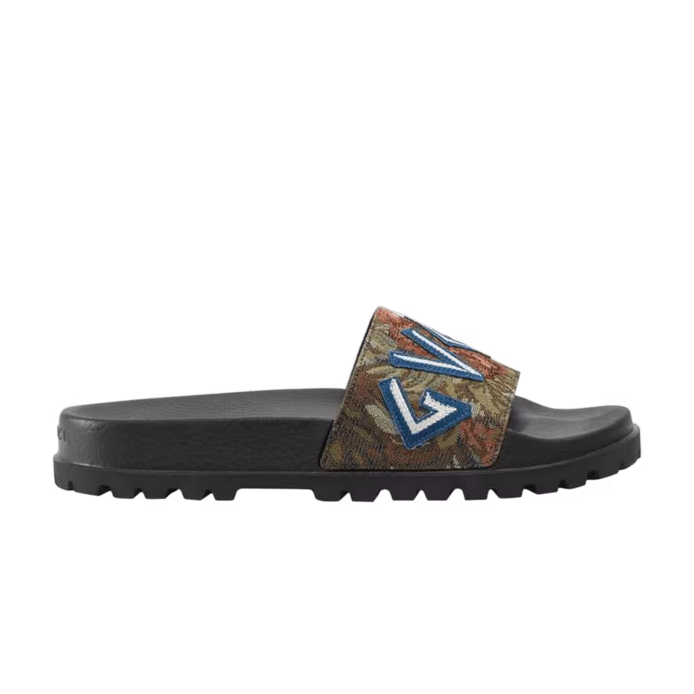 Gucci Floral Brocade Slide