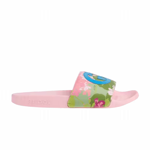 Ken Scott x Gucci Wmns Slide 'Floral - Pink'