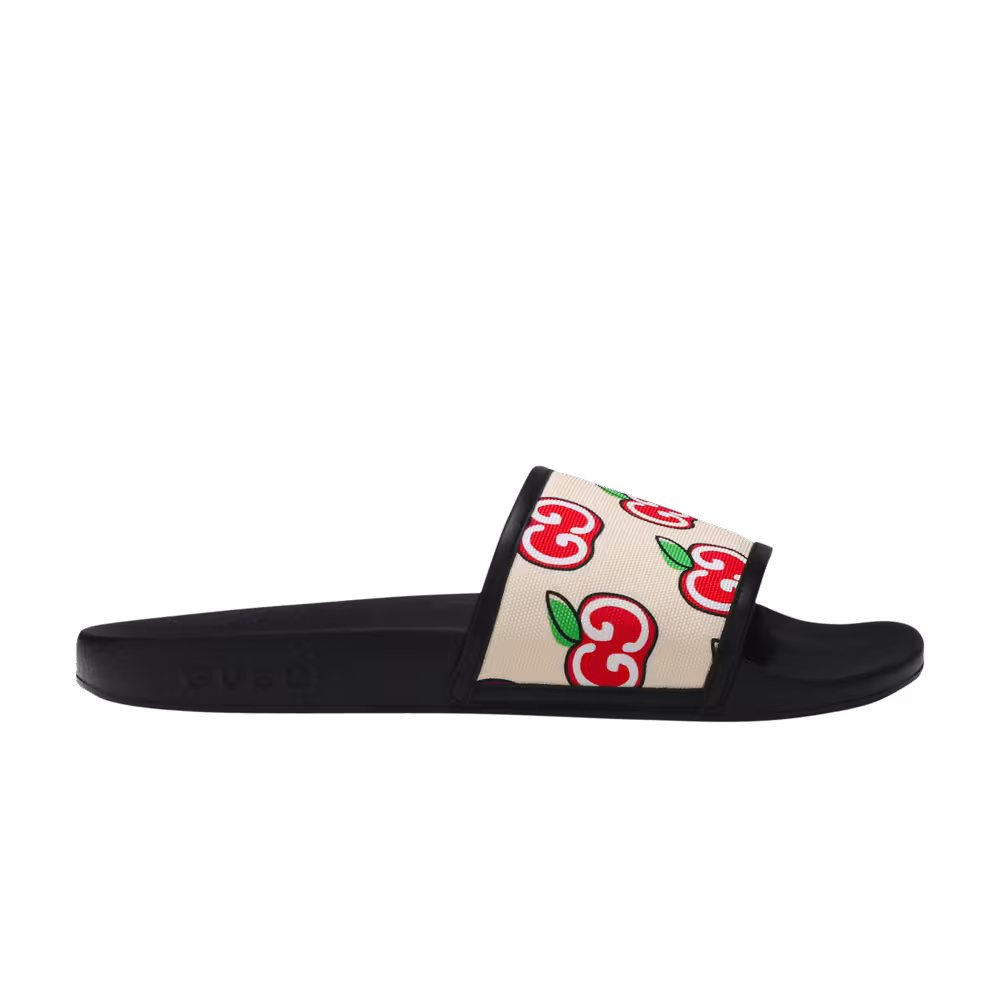 Guccie Women's Slide Apple Print