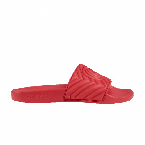 Gucci Wmns Rubber Slide 'Red'
