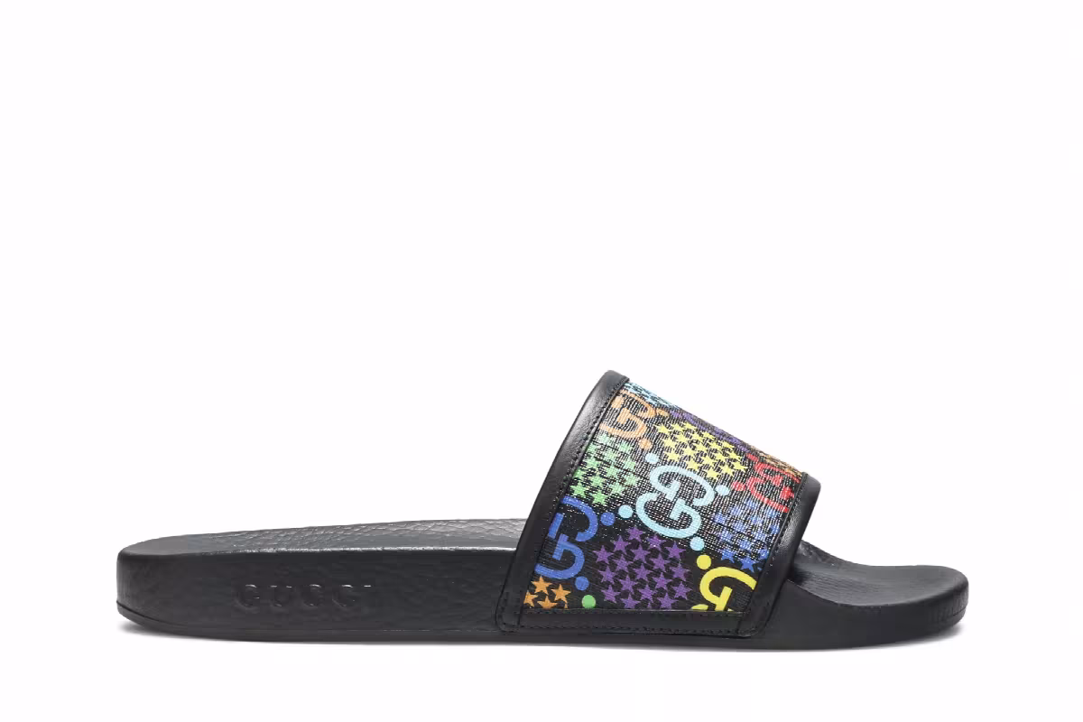 Gucci Slide Psychedelic - Black, view 2