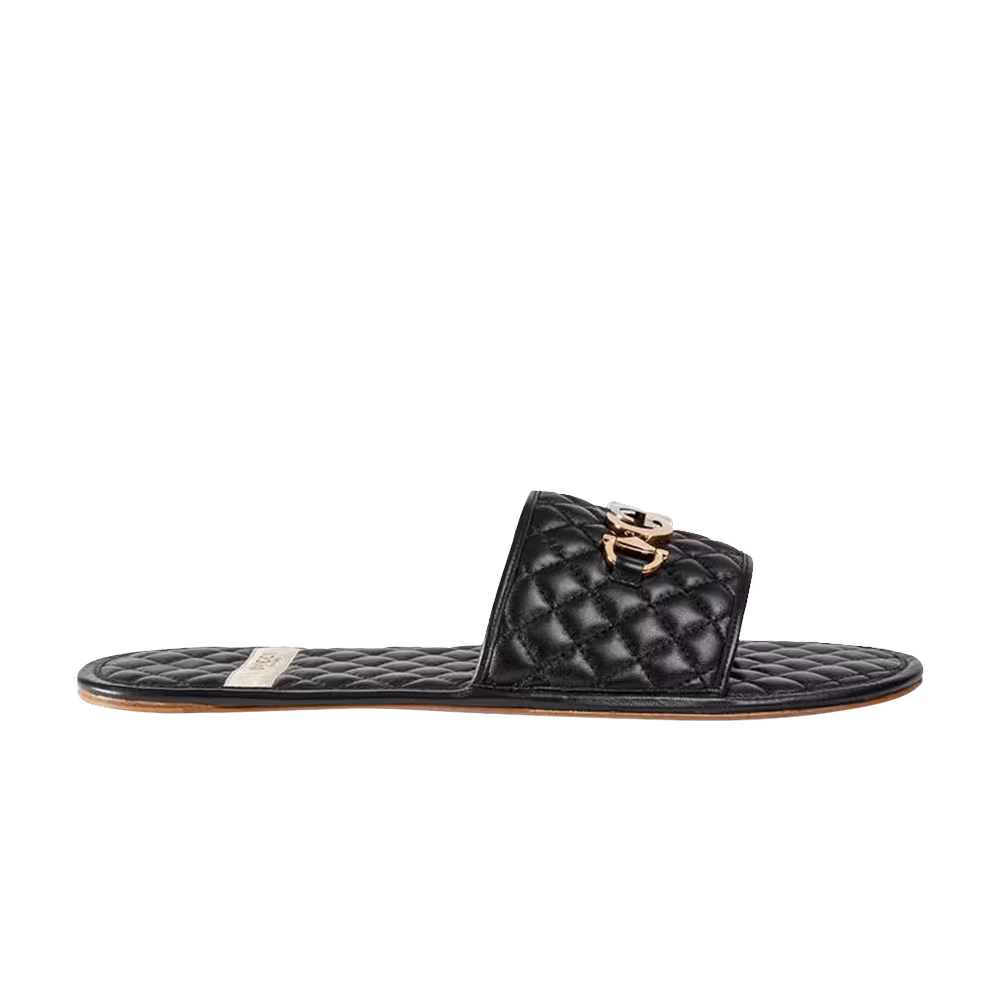 Gucci Quilted Slide Black