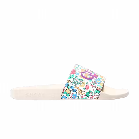 Liberty of London x Gucci Pursuit Slide 'Floral - Blue'