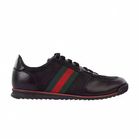 Gucci GG Guccissima Web Stripe 'Black'