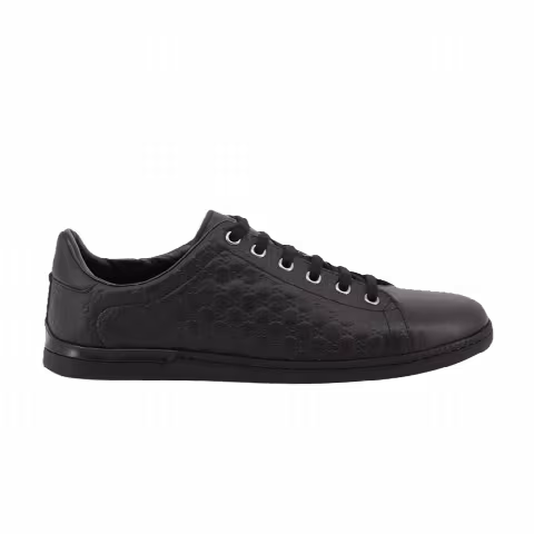 Gucci Wmns GG Micro Guccissima Low 'Black'