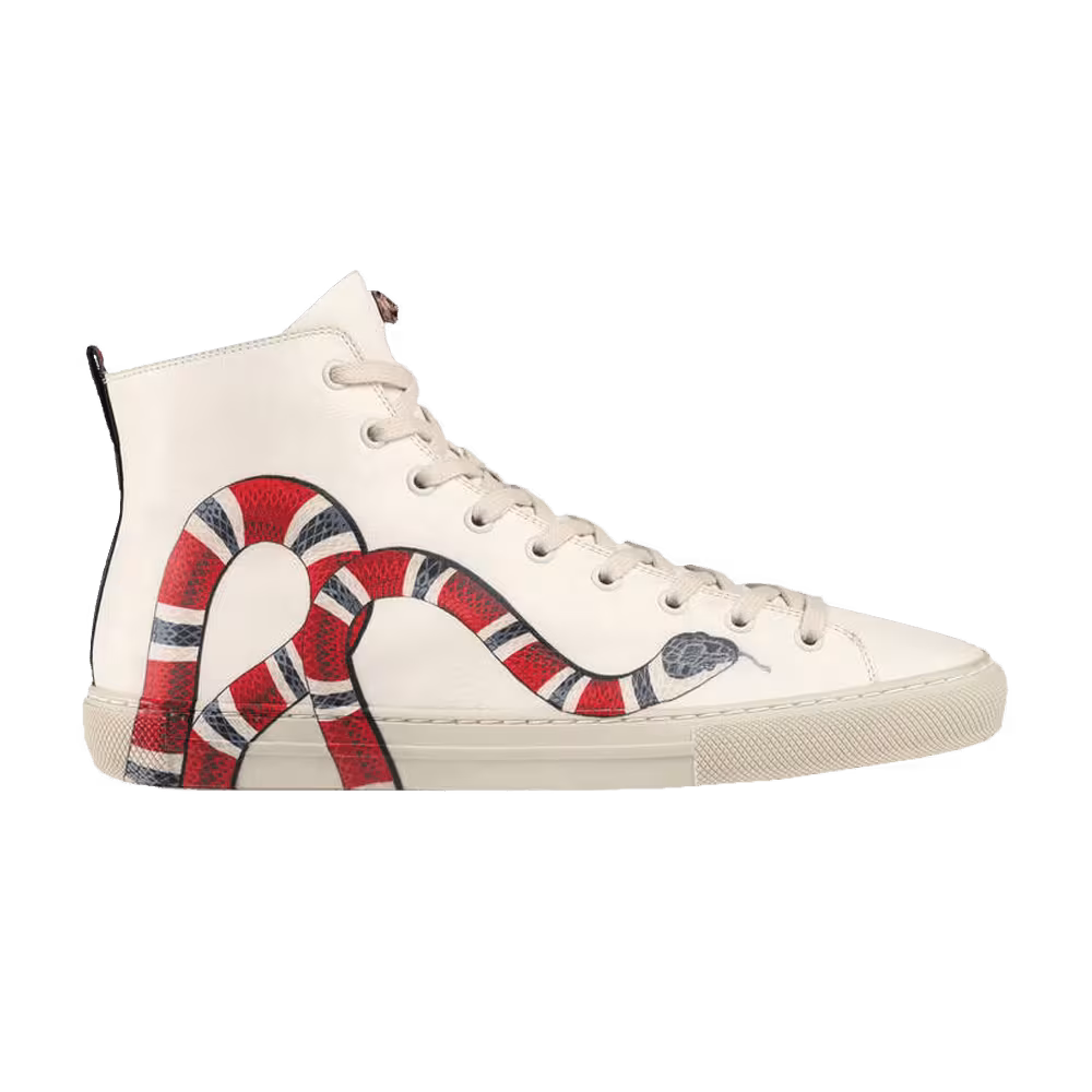 Gucci Leather High Kingsnake