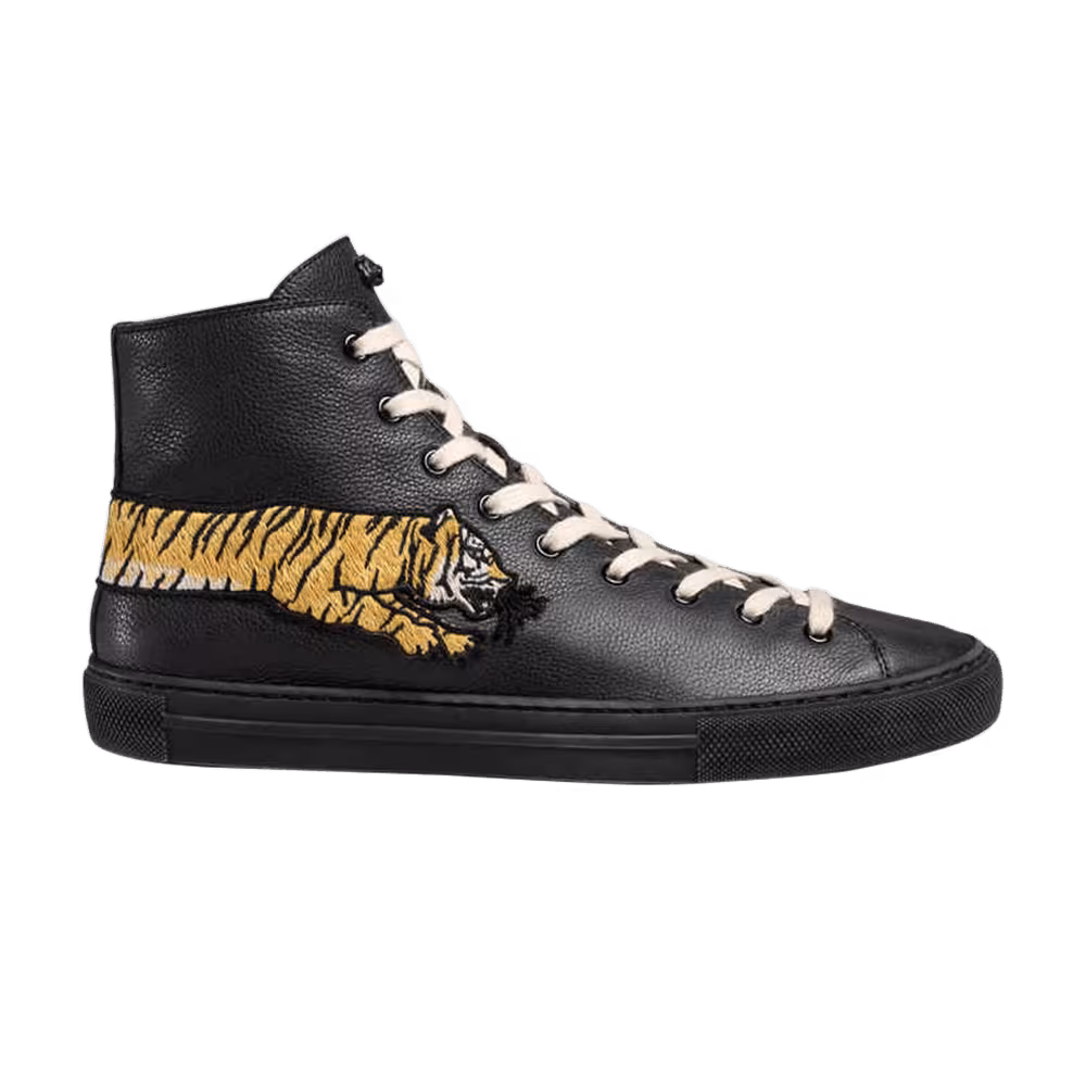 Gucci Leather High Extended Tiger