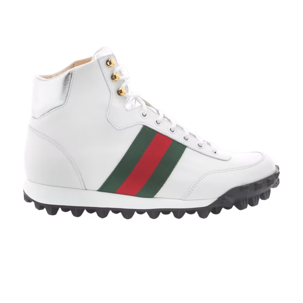 Gucci Signature Spike High White