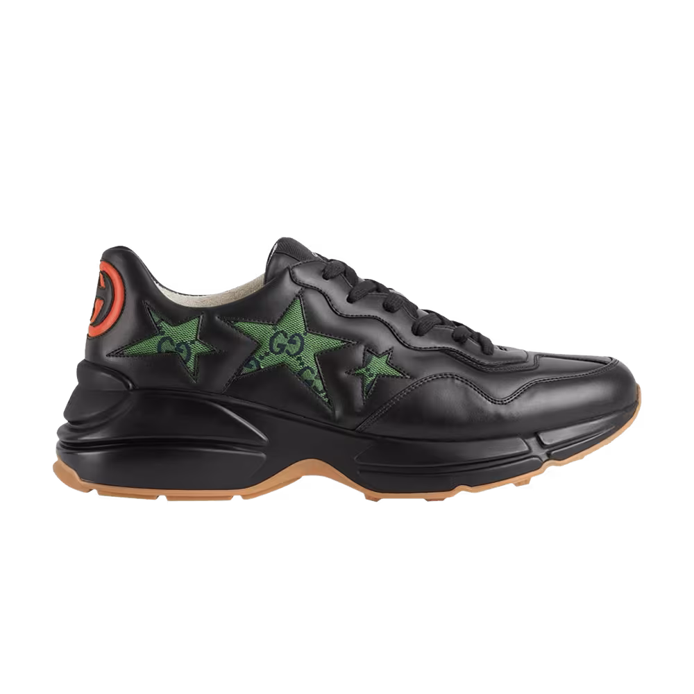 Gucci Rhyton GG Stars - Black