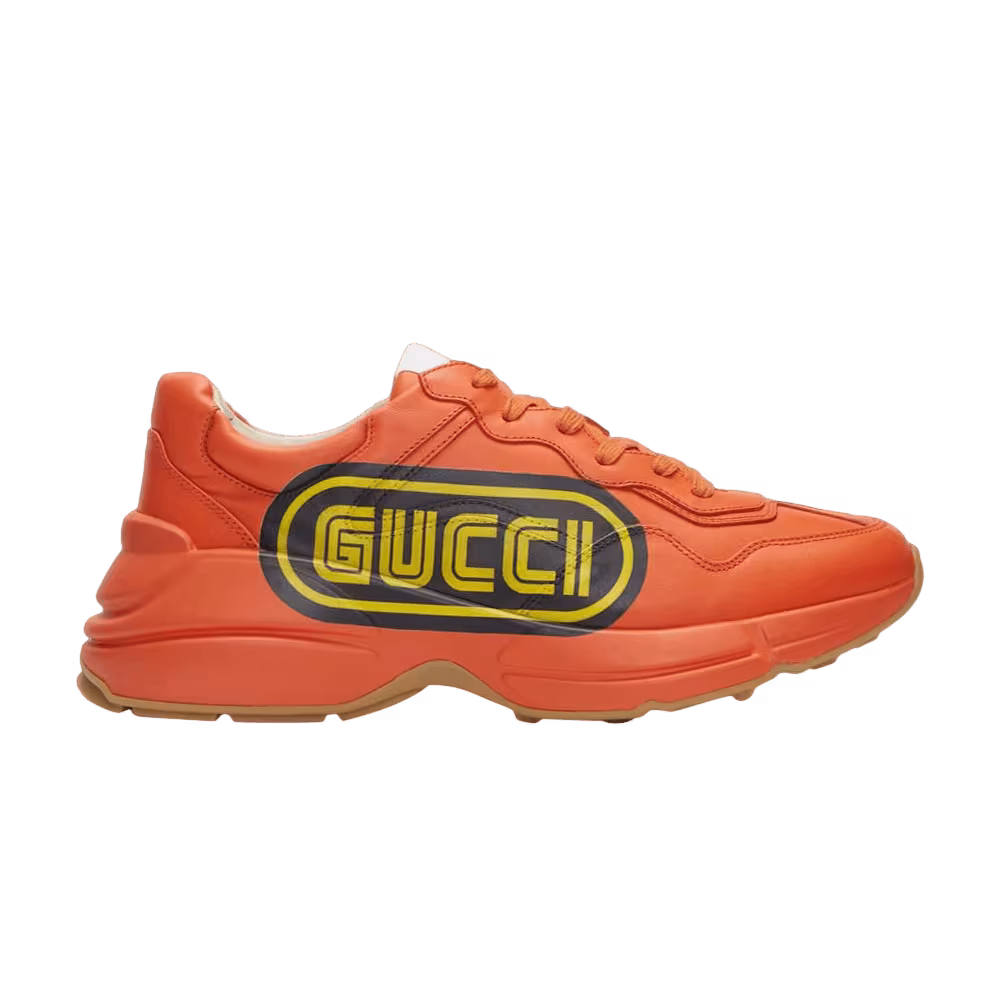 Gucci Rhyton Print Deep Orange