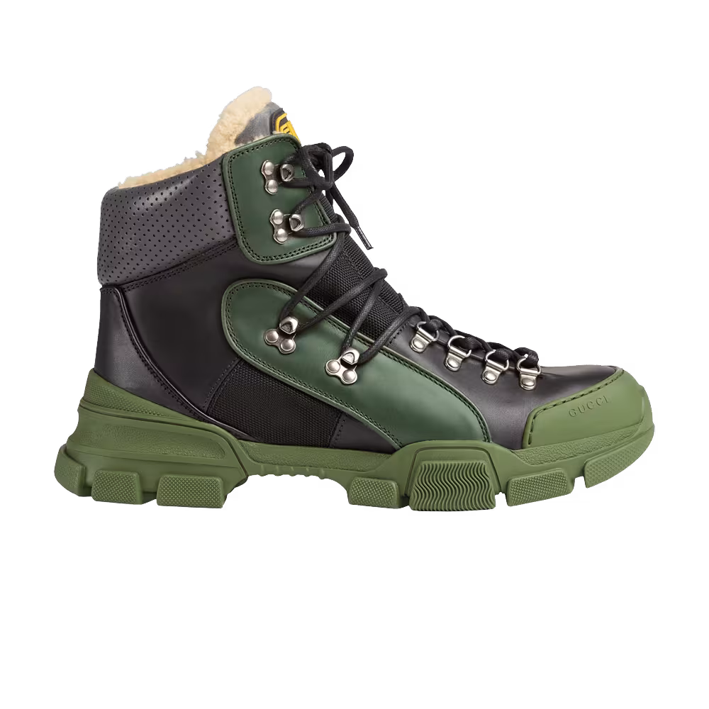 Gucci Flashtrek High Black Green