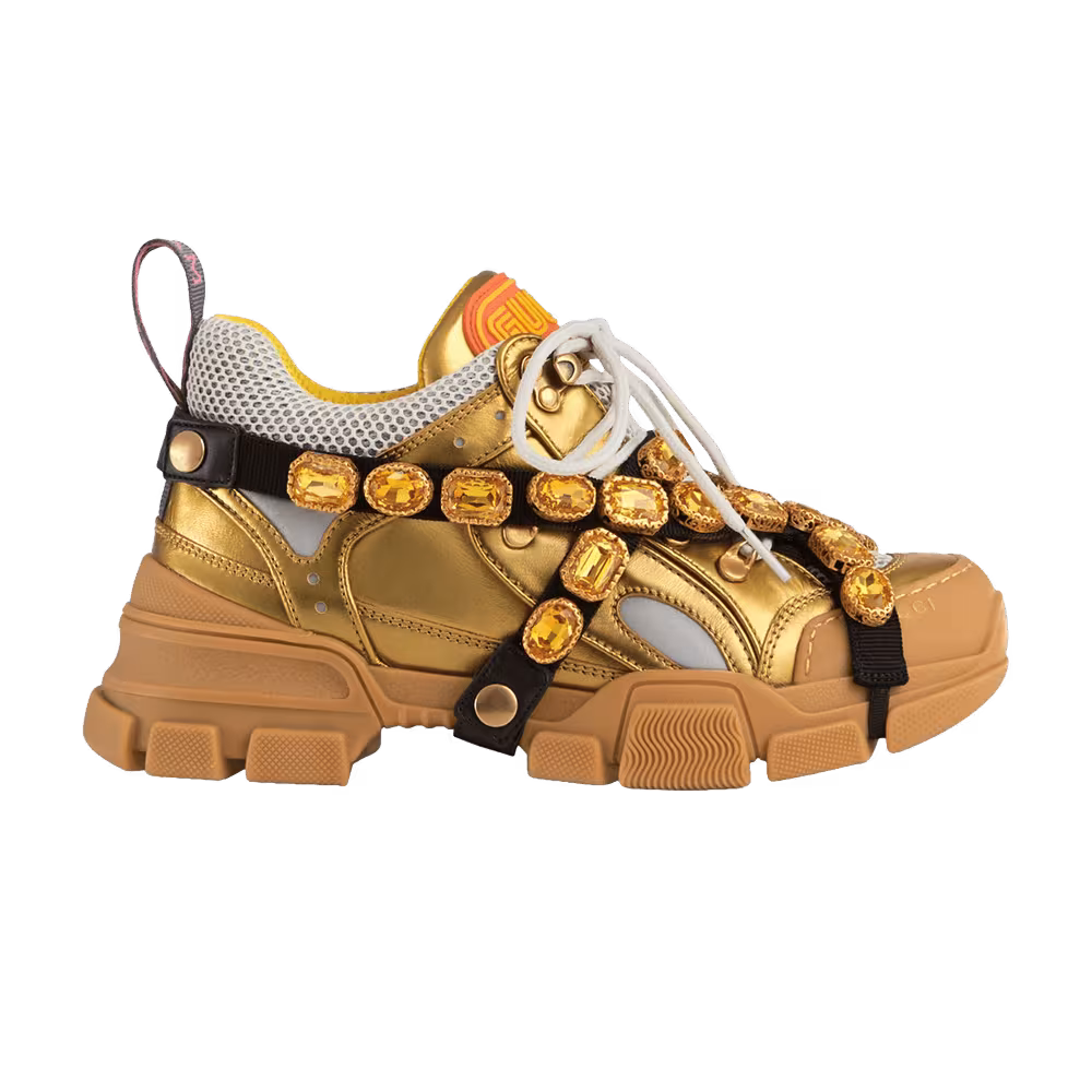 Gucci Women's Flashtrek Crystals Gold