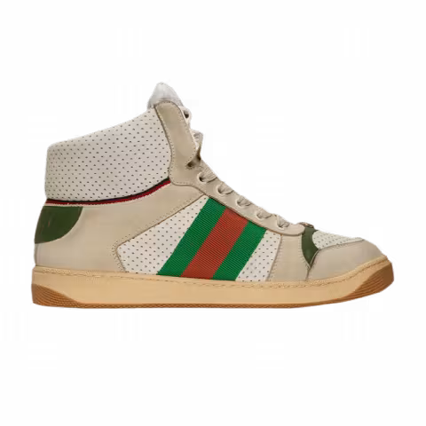 Gucci Screener High 'White Green'