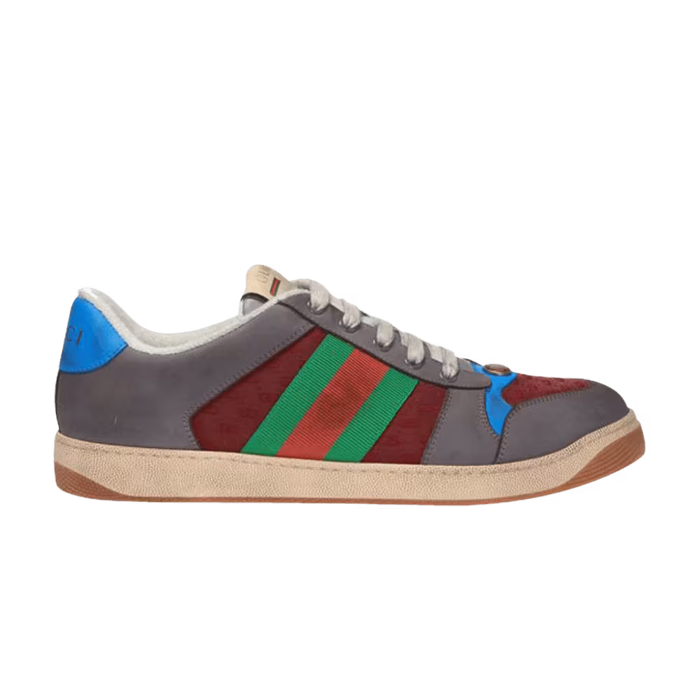 Gucci Screener Bordeaux Blue Green