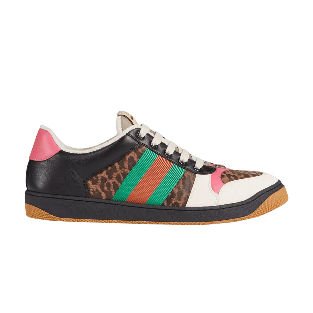 Gucci Screener Leopard Print