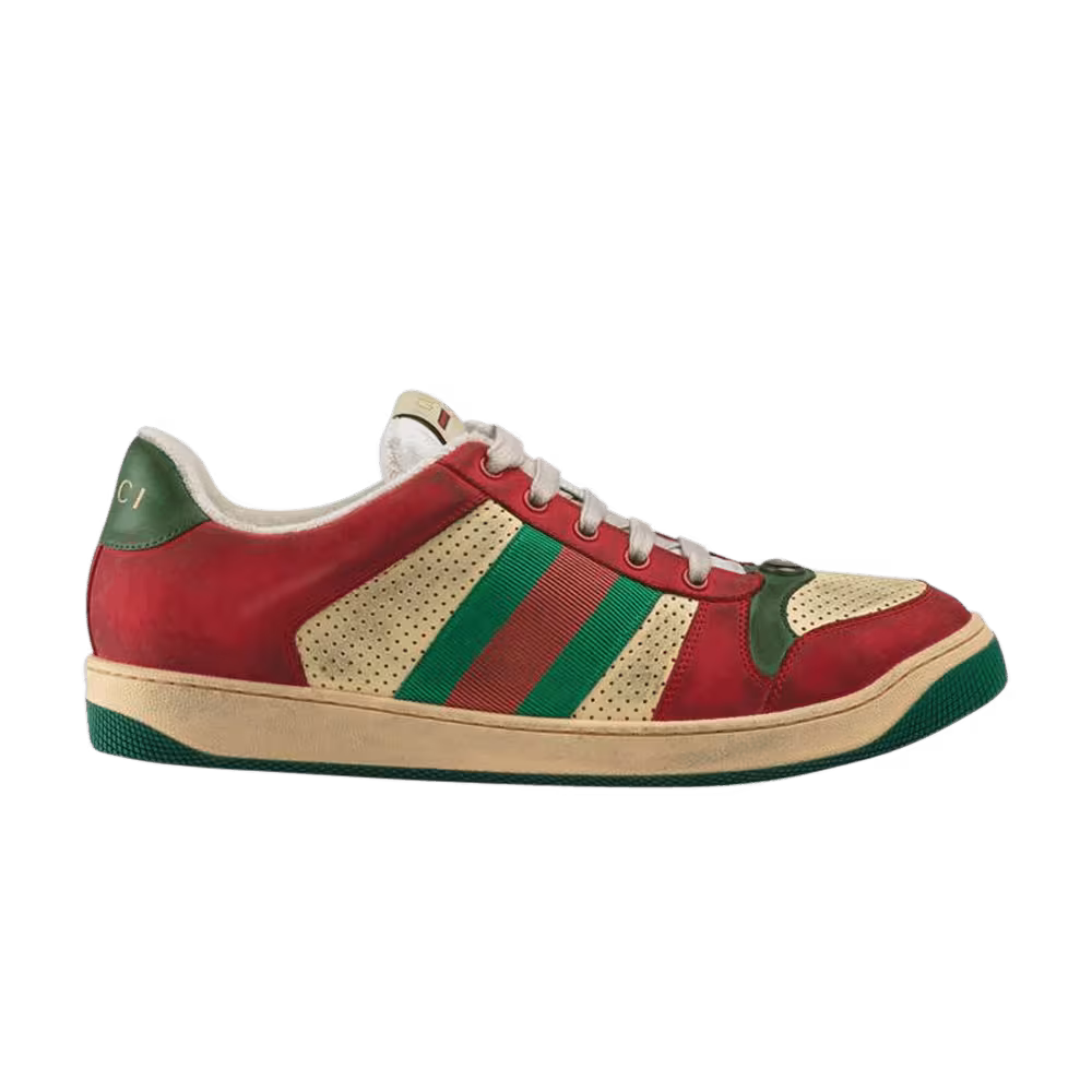 Gucci Screener Red Beige Green
