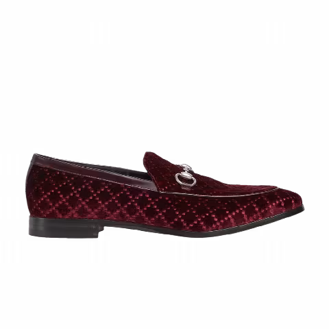 Gucci Horsebit Loafer 'Dark Bordeaux Velvet'