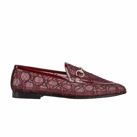 Gucci Wmns GG Jordaan Loafer 'Rosso Ancora Red'