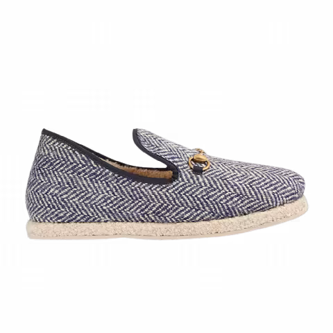 Gucci Herringbone Loafer Espadrilles 'Herringbone Tweed'
