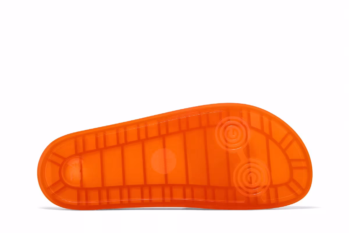 Gucci Slide Sandal Transparent Orange, view 5