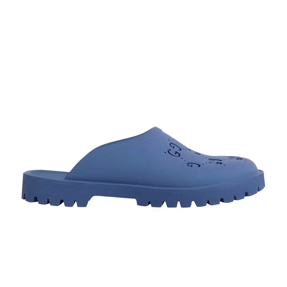 Gucci GG Slip-On Sandal Indigo Blue