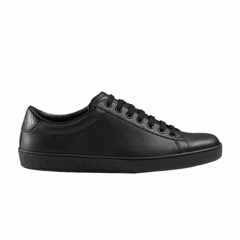 Gucci Leather Low 'Black'