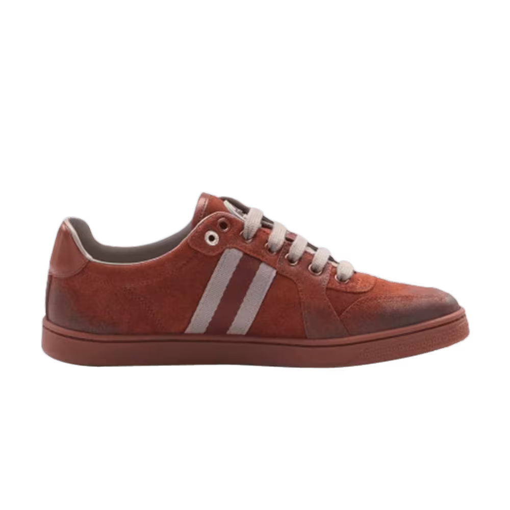 Gucci Women's Coda Web Stripe Low Deep Red