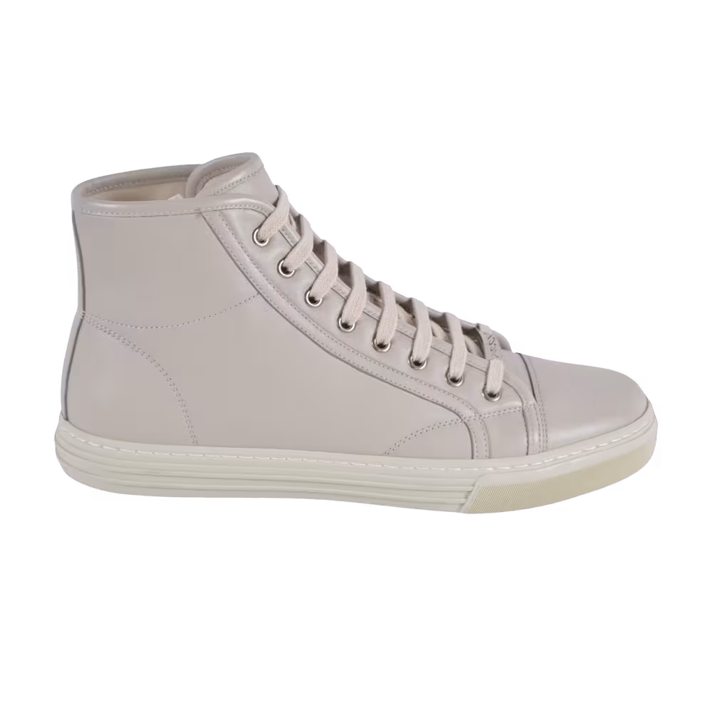 Gucci Leather High Mystic White