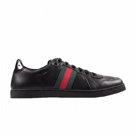 Gucci Coda Web Stripe Low 'Black'